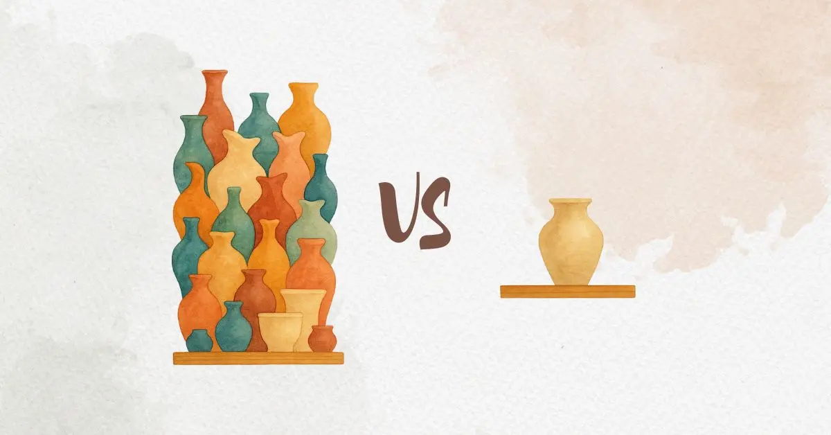 Pottery lessons for developers